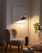 Load image into Gallery viewer, Arum Floor Lamp - Black
