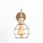 Load image into Gallery viewer, Bomb fit wall lamp - Gold
