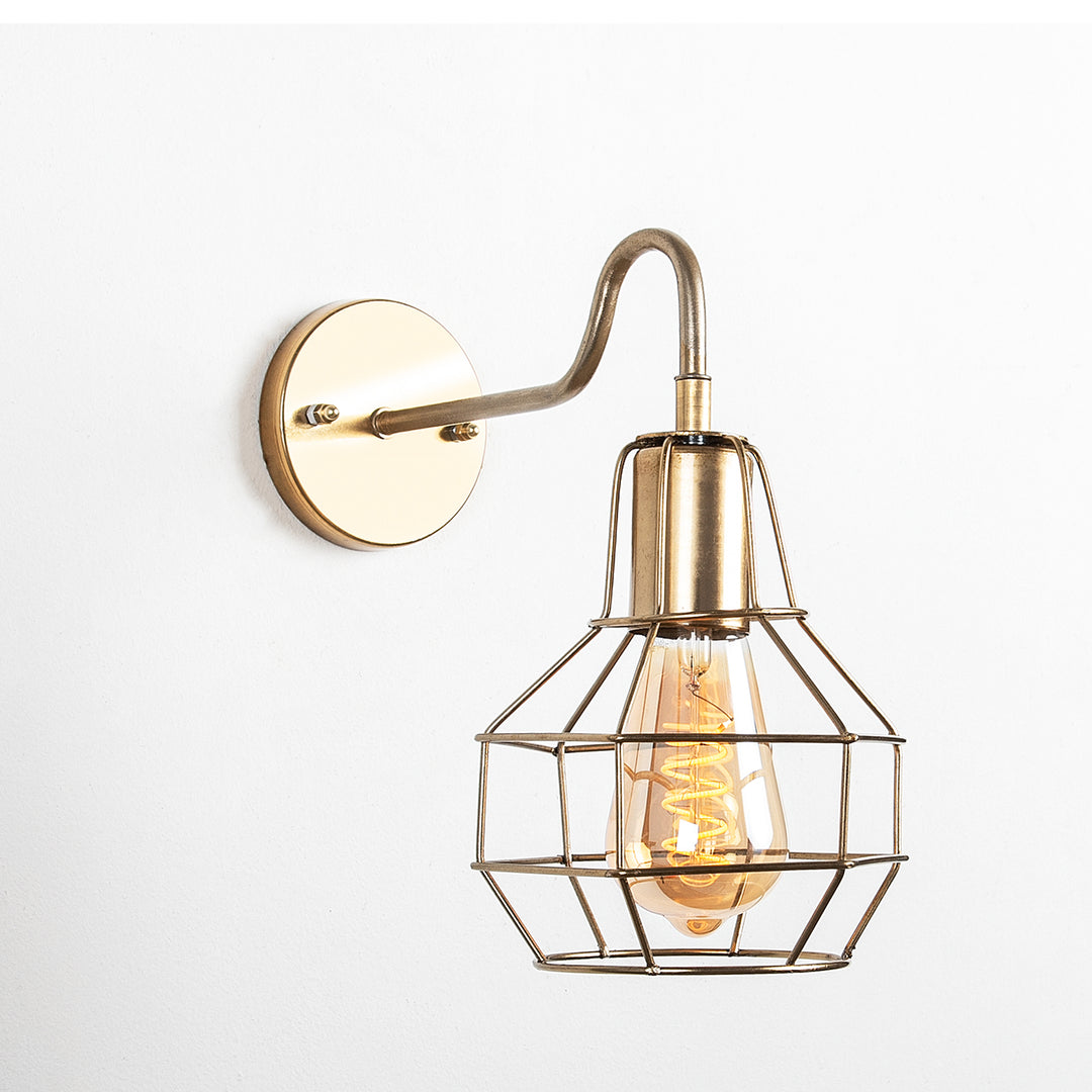 Bomb fit wall lamp - Gold