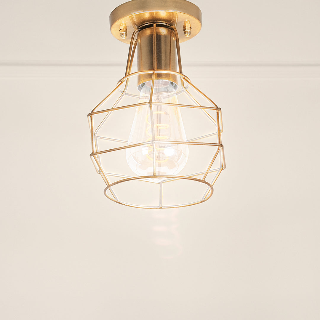 Bomb fit ceiling lamp - Gold