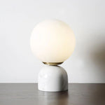 Load image into Gallery viewer, Marble mini table lamp - White
