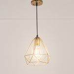 Load image into Gallery viewer, Diamond fit pendant light  - Gold
