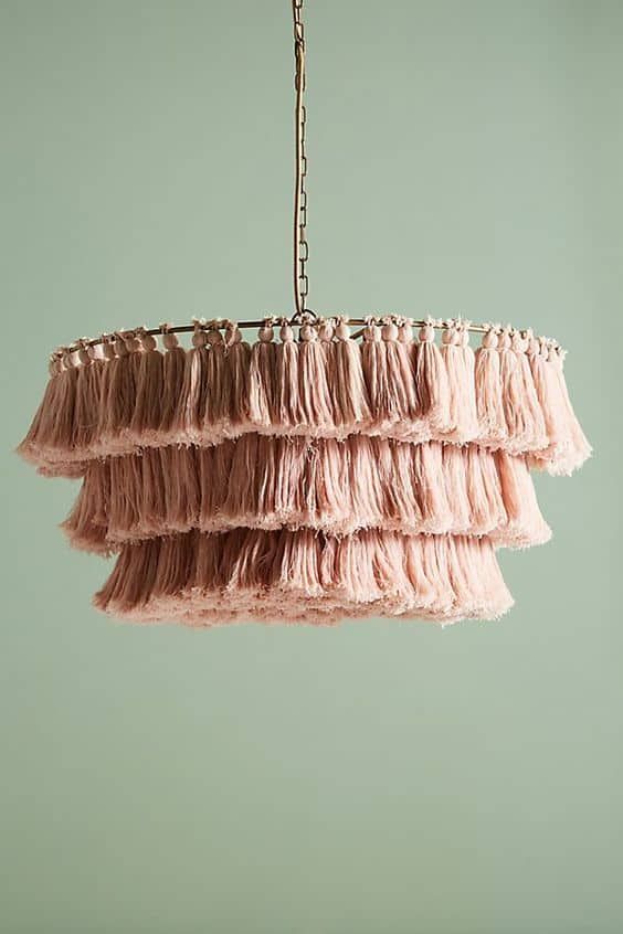 Salé pendant light - Pink