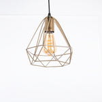 Load image into Gallery viewer, Diamond fit pendant light  - Gold
