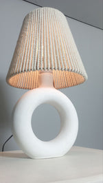 Load image into Gallery viewer, Ciambella White Table Lamp
