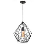 Load image into Gallery viewer, Diamond fit pendant light  - Black (large)
