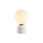 Load image into Gallery viewer, Marble mini table lamp - White
