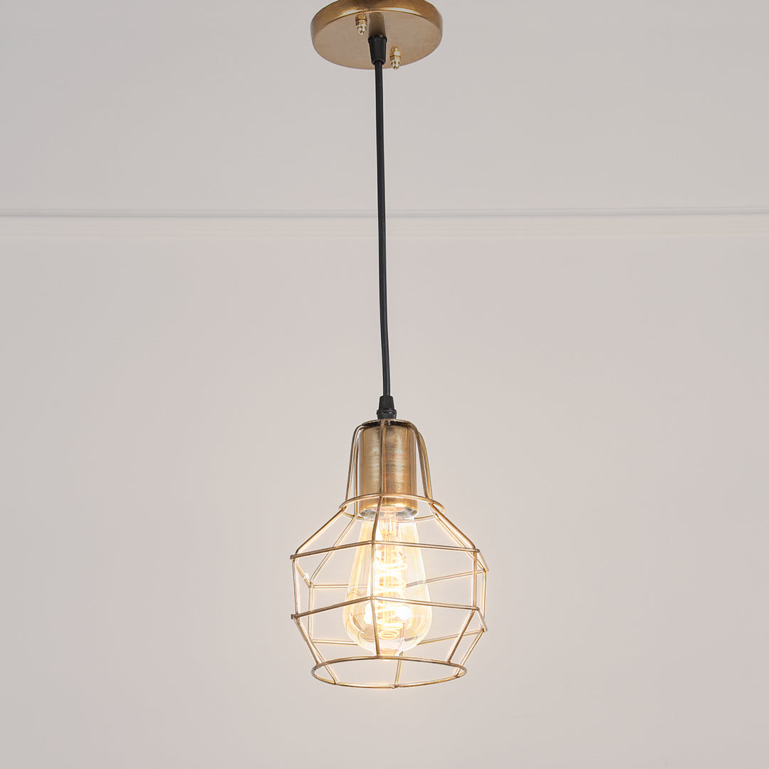 Bomb fit pendant light - Gold