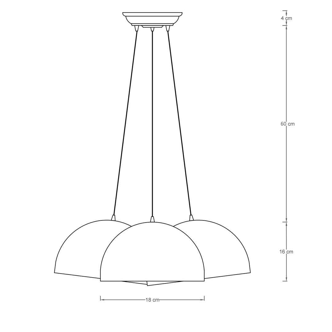 Volex Chandelier - Black