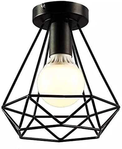 Diamond fit ceiling light  - Black