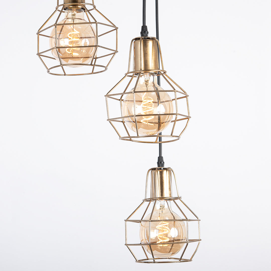 Bomb fit Chandelier  - Gold