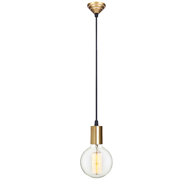 Wired Pendant Light - Gold