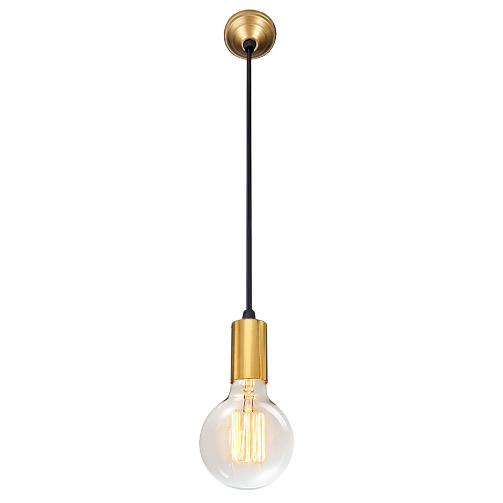 Wired Pendant Light - Gold