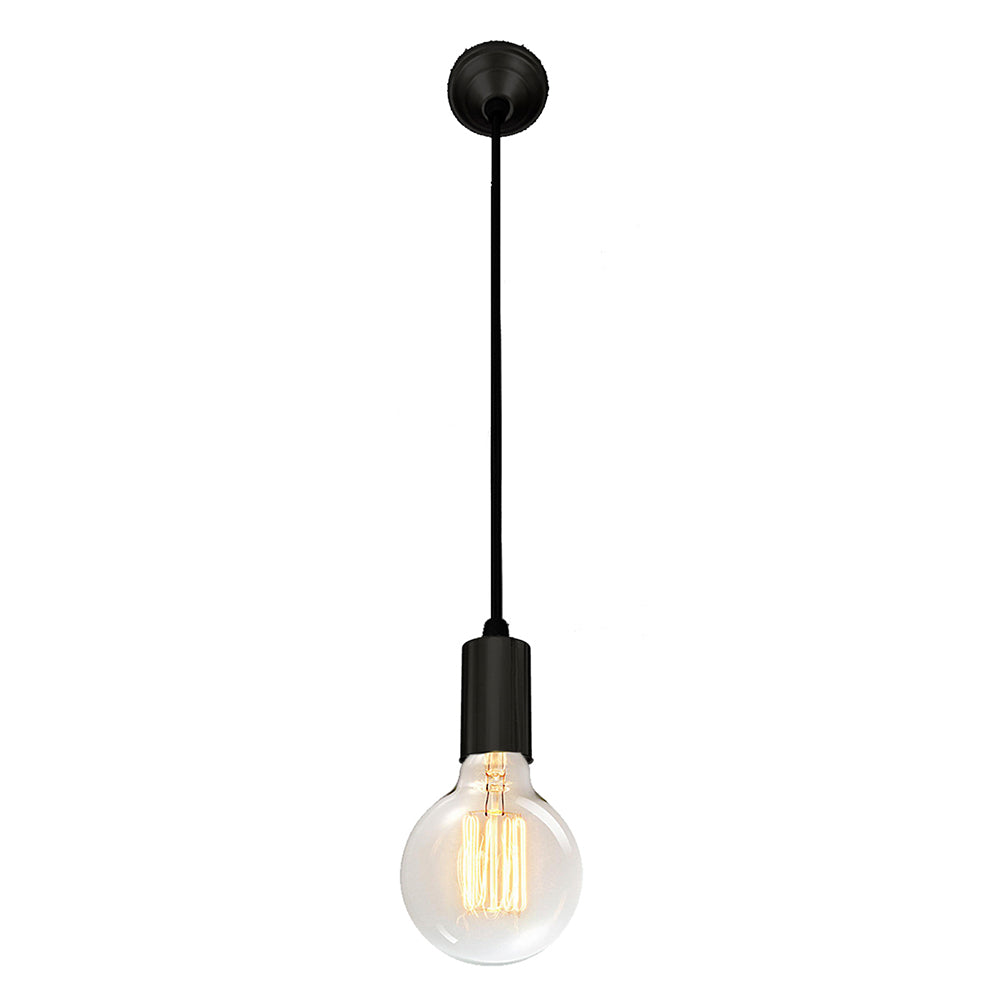 Wired Pendant Light - Black