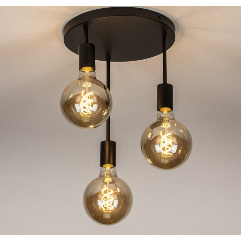 Wired Chandelier - Black