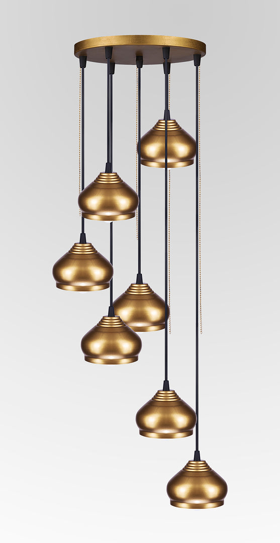 Moulai Chandelier - 7 Cups