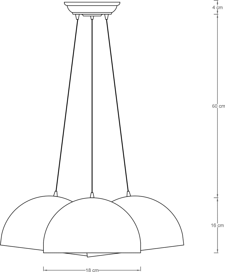 Volex Chandelier - Black