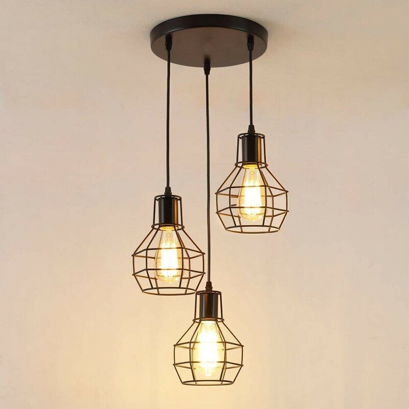 Bomb fit Chandelier  - Black