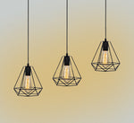 Load image into Gallery viewer, Diamond fit line Chandelier  - Black
