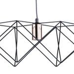 Load image into Gallery viewer, triple Star  fit line Chandelier  - Black
