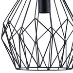 Load image into Gallery viewer, Diamond fit pendant light  - Black (large)
