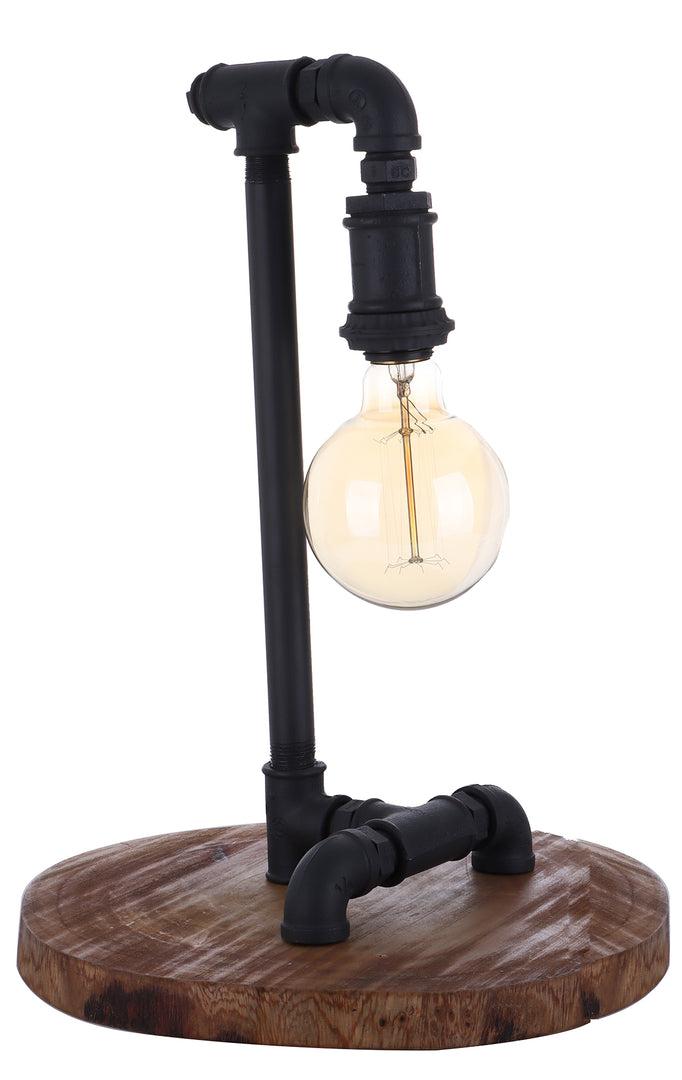 station vintage table lamp