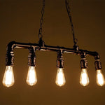 Load image into Gallery viewer, Droplight Vintage Chandelier - 5 Bulbs
