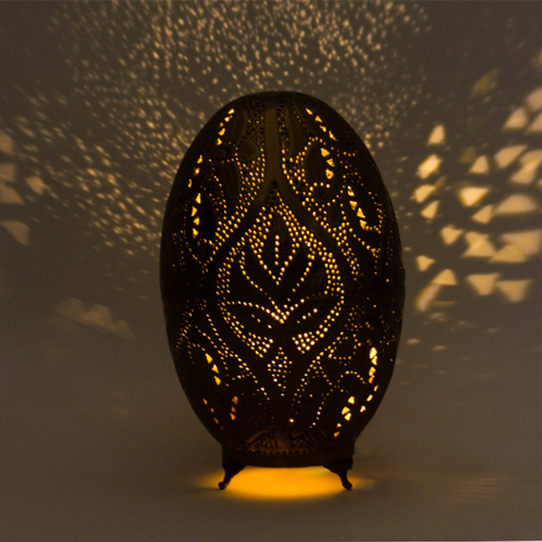 Zaba Lantern Lamp - Gold