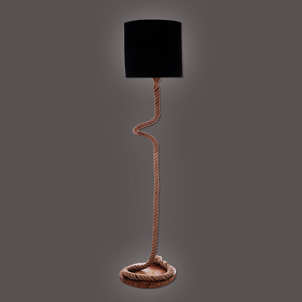 Crux floor lamp - black