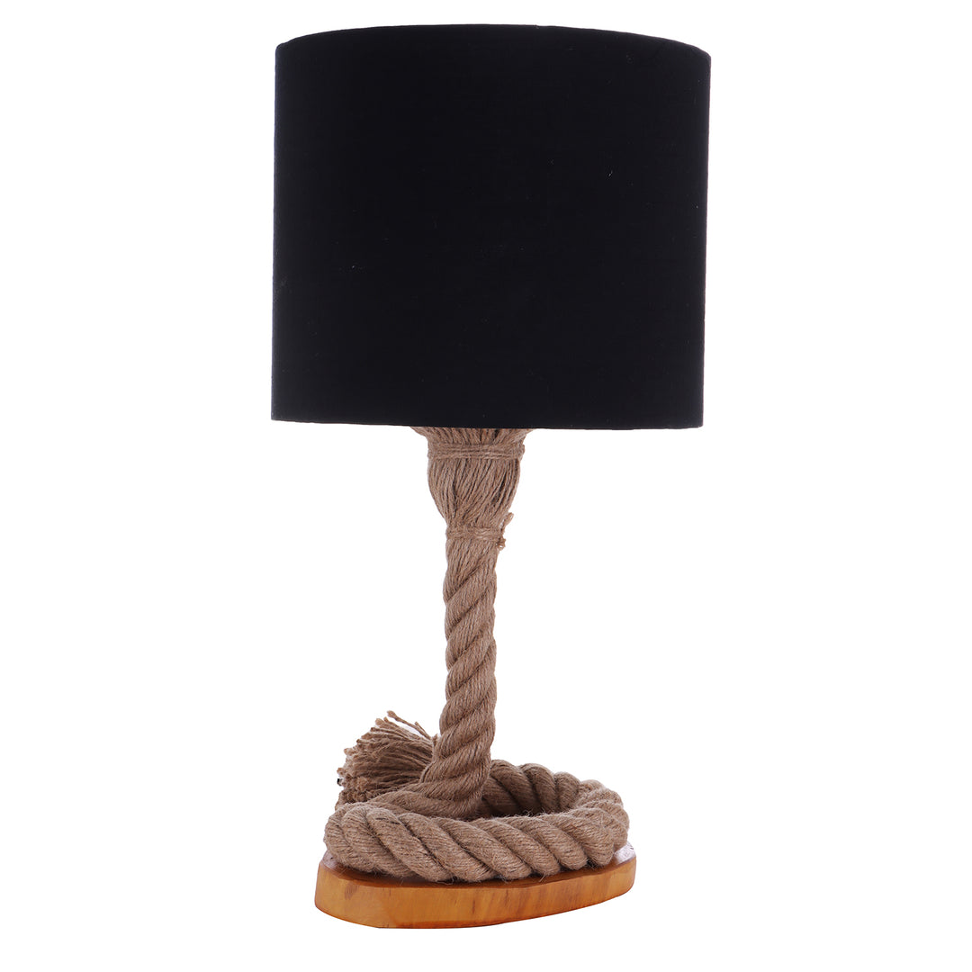 Yoke table lamp - black