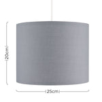 Load image into Gallery viewer, Linen lighting unit - Grey
