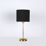 Load image into Gallery viewer, Tavolo gold table lamp - black
