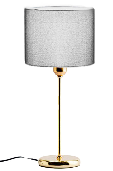 Tavolo gold table lamp - Grey (Velvet)