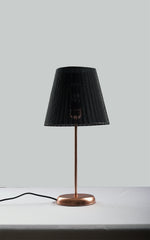 Load image into Gallery viewer, Tavolo rose gold table lamp - Black
