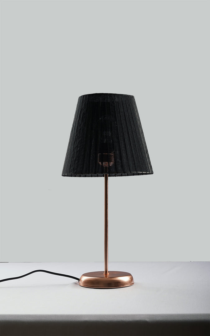 Tavolo rose gold table lamp - Black