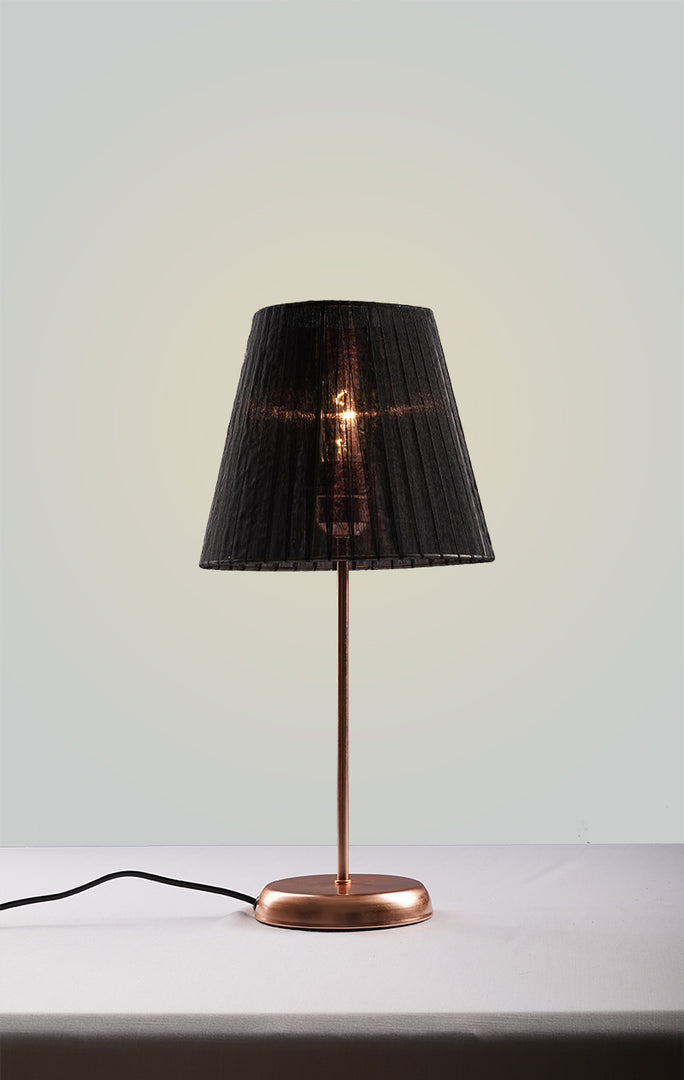 Tavolo rose gold table lamp - Black