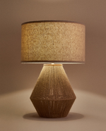 Load image into Gallery viewer, Paloma Table Lamp - Beige
