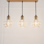 Load image into Gallery viewer, Bomb fit line Chandelier  - Gold
