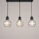 Load image into Gallery viewer, Bomb fit line Chandelier  - Black
