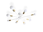 Load image into Gallery viewer, Steco chandelier - 8 branches - White
