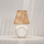 Load image into Gallery viewer, Ciambella White Table Lamp - Brown
