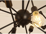 Load image into Gallery viewer, Mesh movable chandelier - 12 branch - black
