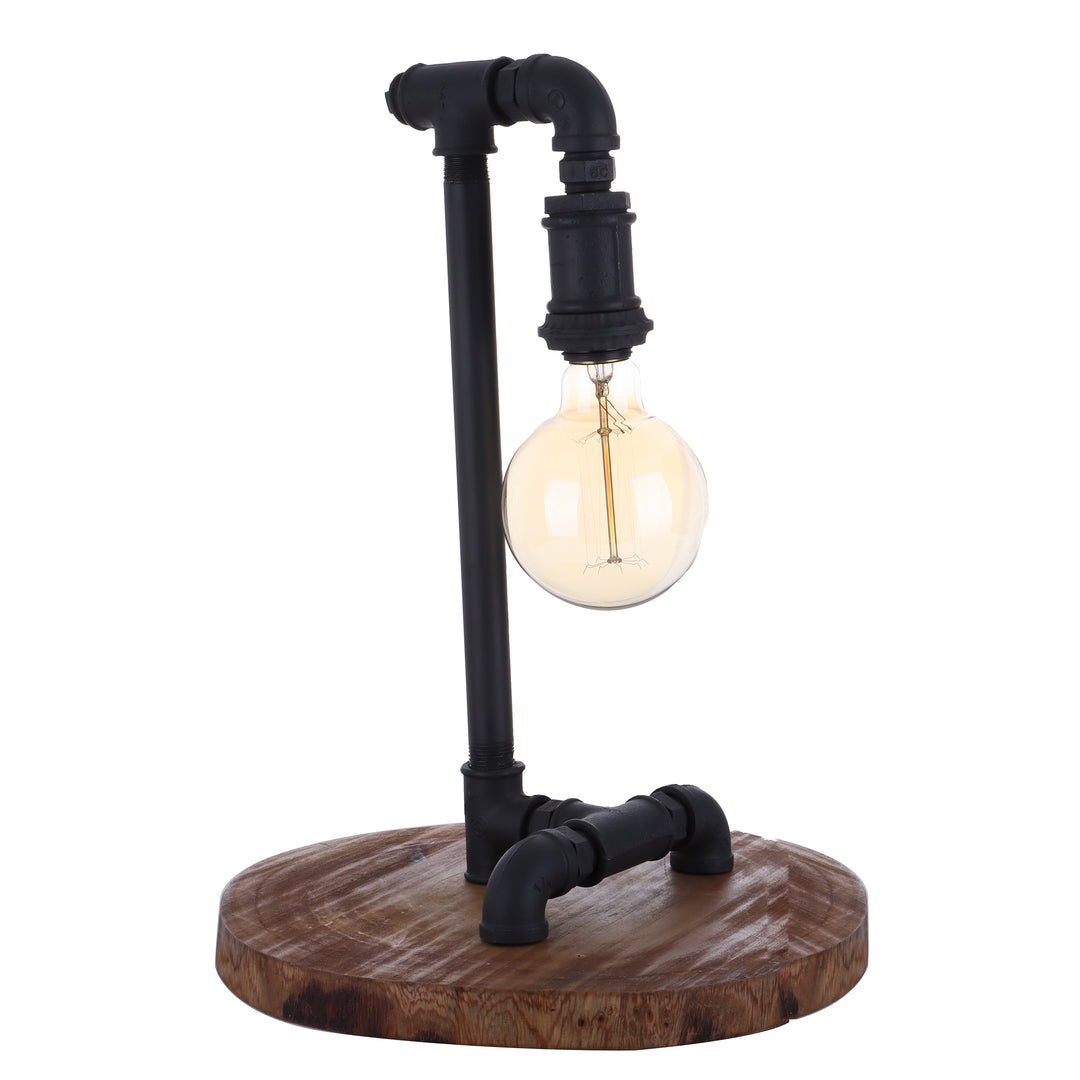 station vintage table lamp