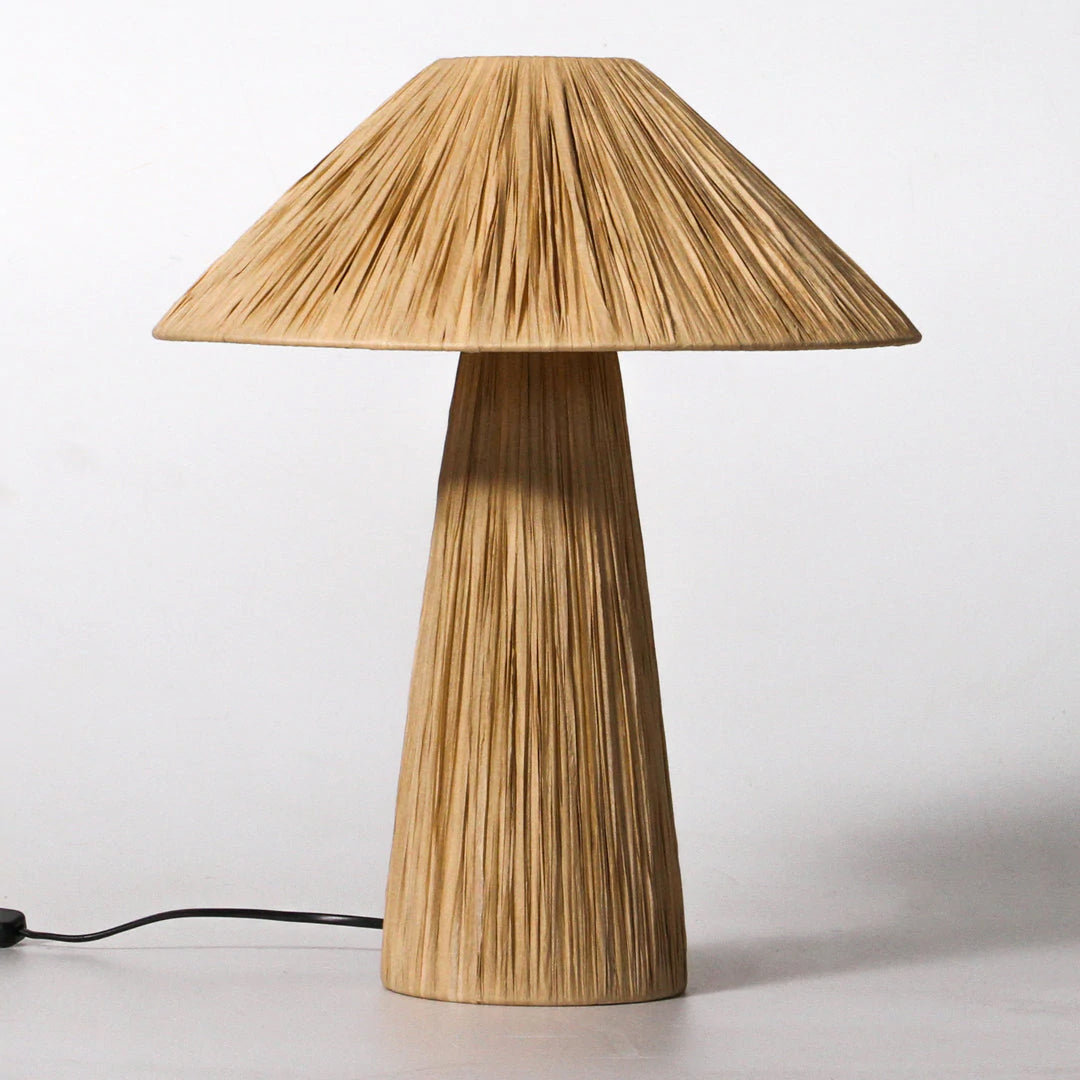 tropisk table lamp - Light brown