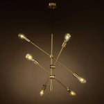 Load image into Gallery viewer, Sputnik Chandelier - 6 bulb - Gold
