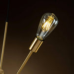 Load image into Gallery viewer, Sputnik Chandelier - 4 bulb - Gold
