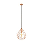 Load image into Gallery viewer, Diamond fit pendant light  - Rose Gold (large)
