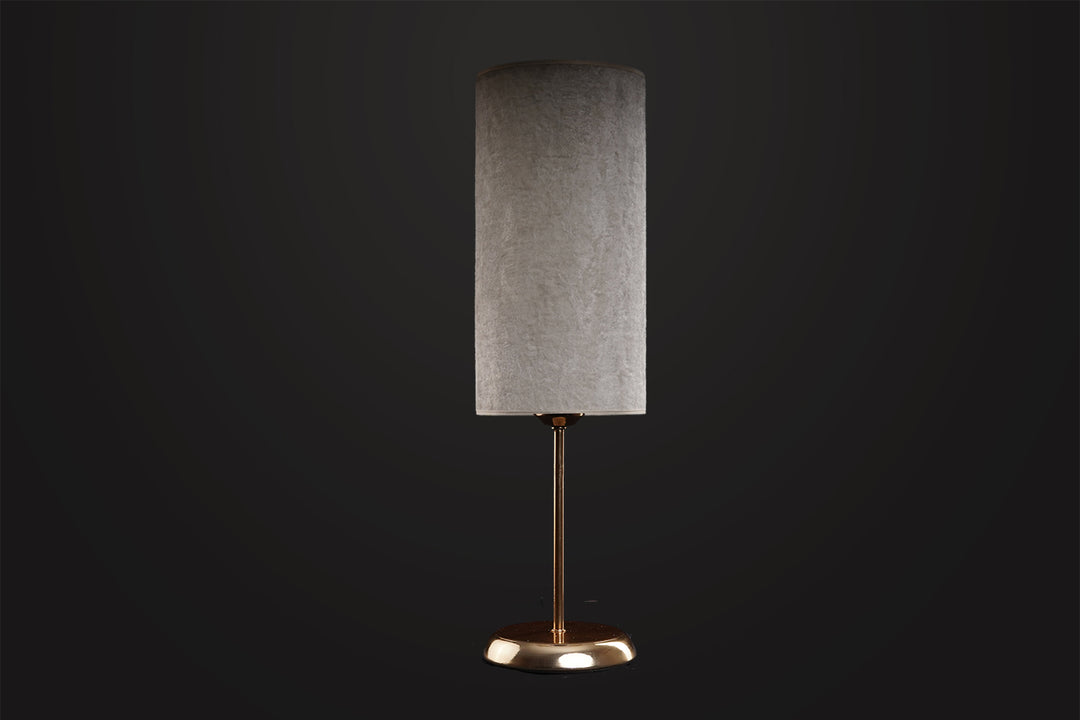 petit Tavolo Gold Table Lamp - Beige (Velvet)