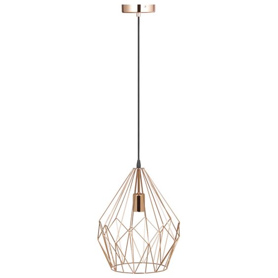 Diamond fit pendant light  - Rose Gold (large)