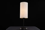 Load image into Gallery viewer, petit Tavolo Black Table Lamp - Beige (Velvet)
